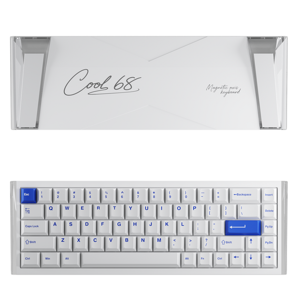 Магнитная игровая клавиатура DAREU COOL 68 (8000Hz / Rapid Trigger) KB-COOL68-OBL фото