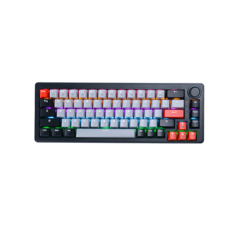 Ігрова механічна клавіатура DAREU EK65G Grey-Black KB-EK65G-BK фото