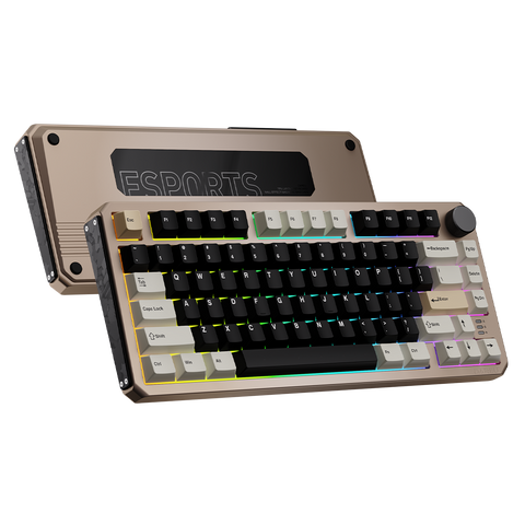Игровая магнитная клавиатура DAREU A75 HE KB-A75HE-GLD фото