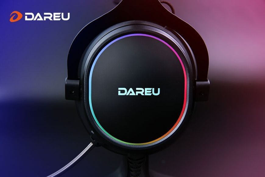 Проводные игровые наушники DAREU EH925 HS-EH925-BK фото