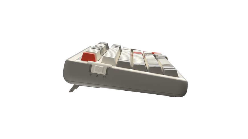 Трирежимна ігрова клавіатура DAREU EK98 Pro (UA) KB-EK98P-WT фото