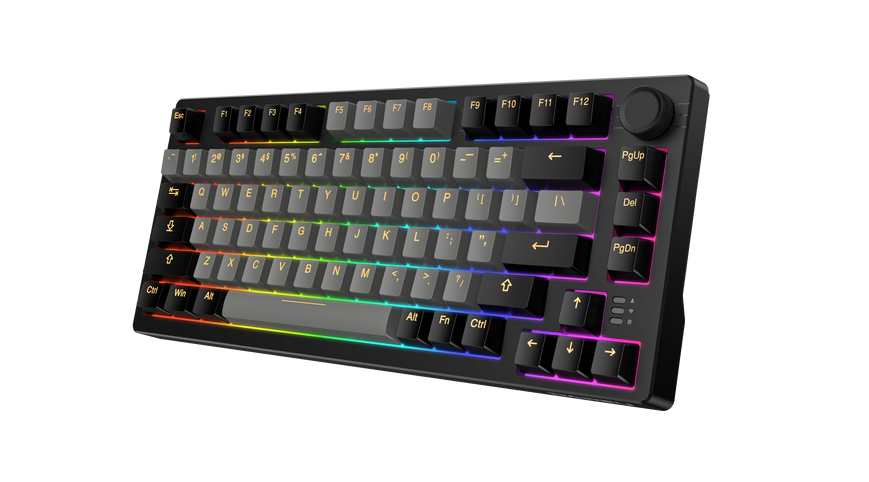 Игровая механическая беспроводная клавиатура DAREU EK75 Pro (UA) KB-EK75P-BKG фото