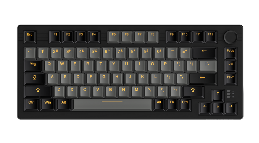 Игровая механическая беспроводная клавиатура DAREU EK75 Pro (UA) KB-EK75P-BKG фото