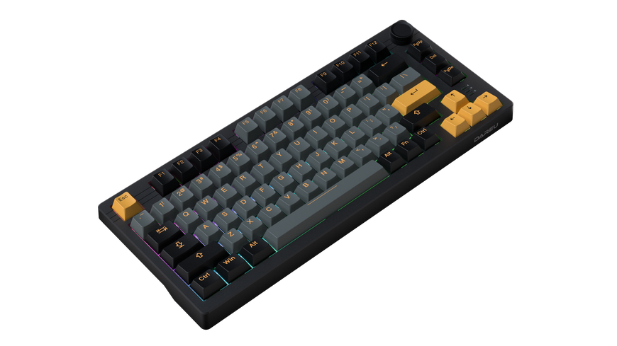Игровая механическая беспроводная клавиатура DAREU EK75 Pro (UA) KB-EK75P-BKG фото
