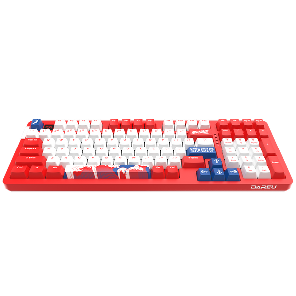 Трехрежимная игровая клавиатура DAREU A98 Pro KB-A98P-RD фото