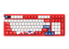 Трехрежимная игровая клавиатура DAREU A98 Pro KB-A98P-RD фото 1