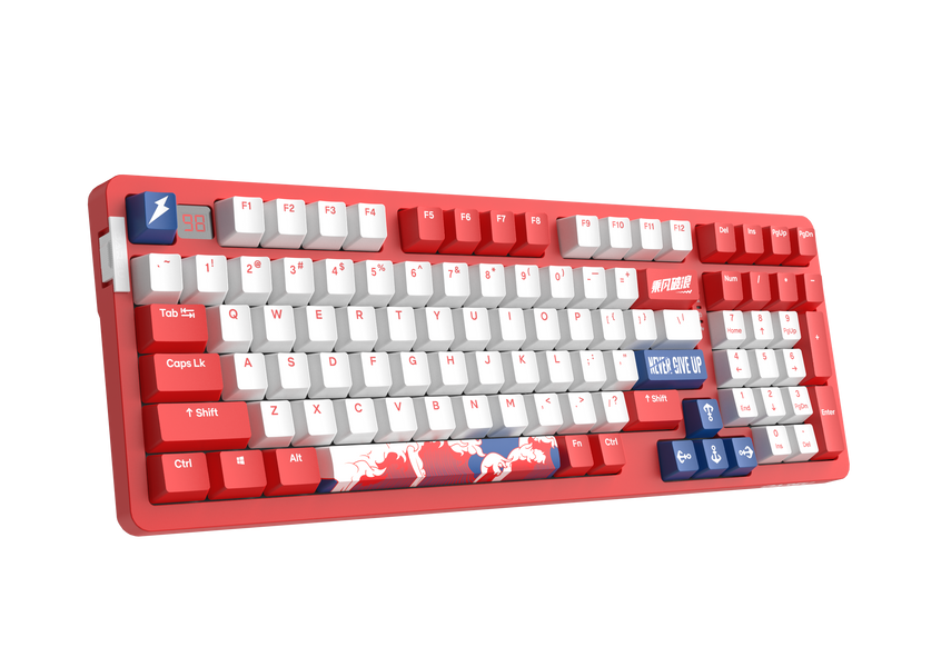 Трехрежимная игровая клавиатура DAREU A98 Pro KB-A98P-RD фото