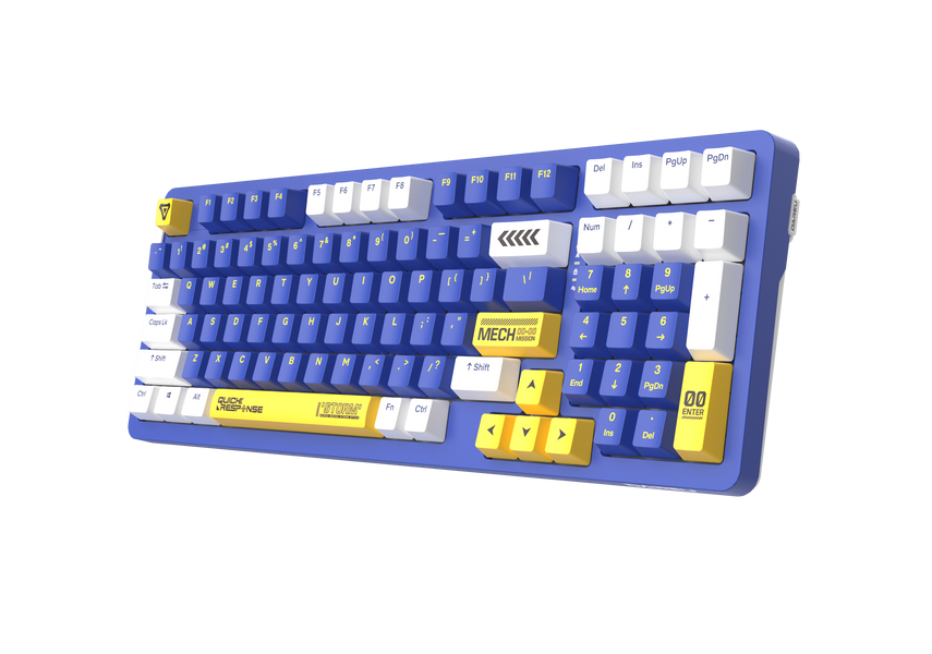 Трехрежимная игровая клавиатура DAREU A98 Pro KB-A98P-BL фото