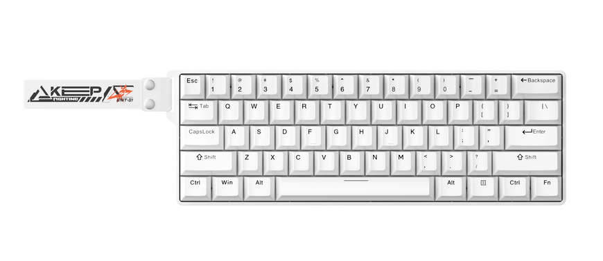 Игровая магнитная клавиатура DAREU EK60 HE KB-EK60HE-WT фото