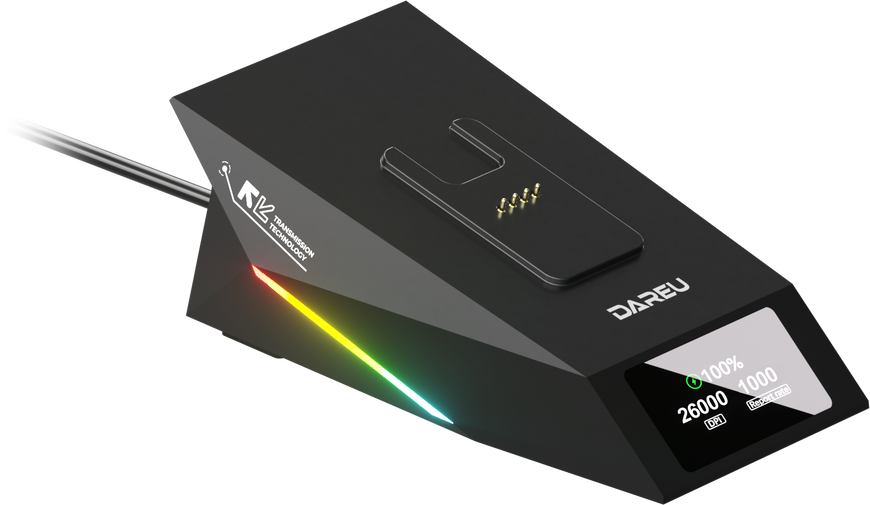 Беспроводная игровая мышь DAREU A950 GD MS-A950GD-BK фото