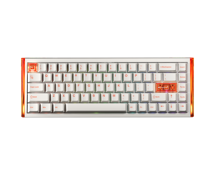 Магнитная игровая клавиатура DAREU COOL 68 (8000Hz / Rapid Trigger) KB-COOL68-ORG фото