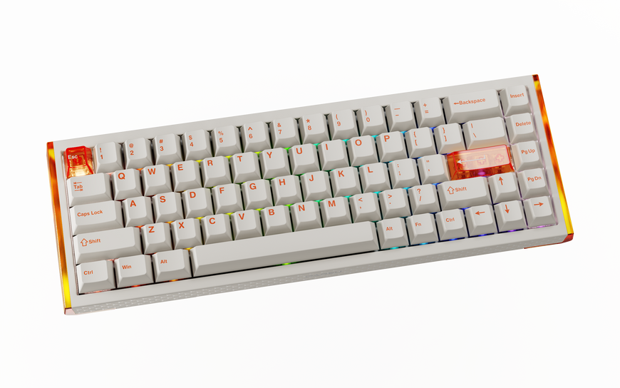 Магнитная игровая клавиатура DAREU COOL 68 (8000Hz / Rapid Trigger) KB-COOL68-ORG фото